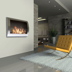 Anywhere Indoor wall mount Fireplace- Chelsea