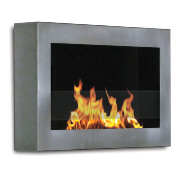 Anywhere Indoor wall mount Fireplace- SoHo (ss)