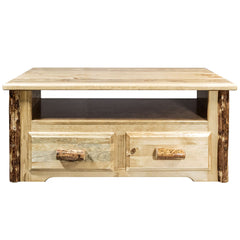 Montana Woodworks Glacier Country Collection Two Drawer Sitting Chest/Entertainment Center