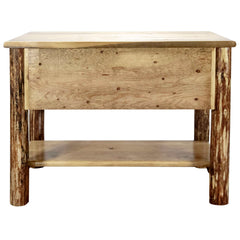 Montana Woodworks Glacier Country Collection Console Table w/ 2 Drawers
