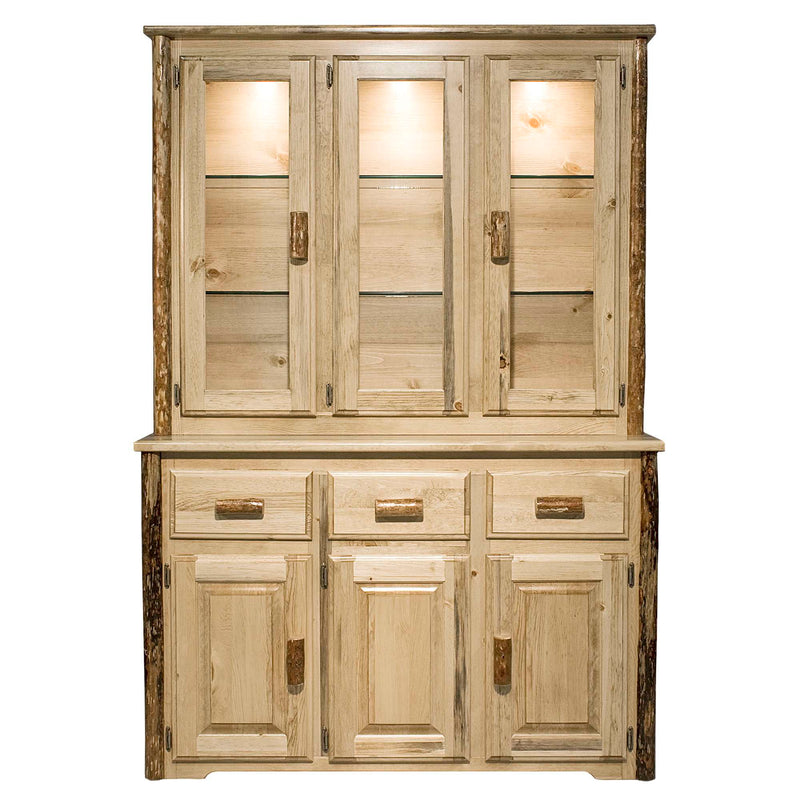 Montana Woodworks Glacier Country Collection China Hutch