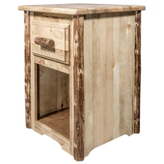 Montana Woodworks Glacier Country Collection End Table w/ Drawer