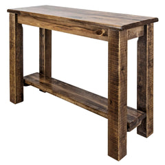 Montana Woodworks Homestead Collection Console Table w/ Shelf